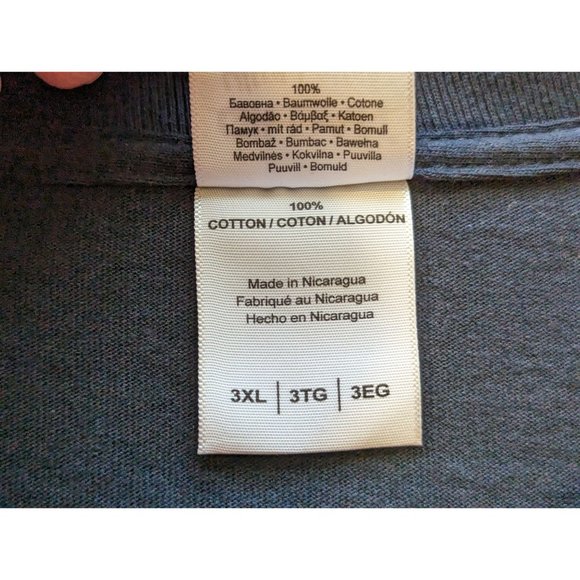 GILDAN Ultra Cotton John Force Racing Black silver short sleeve‎ T-Shirt 3XL - Picture 6 of 6